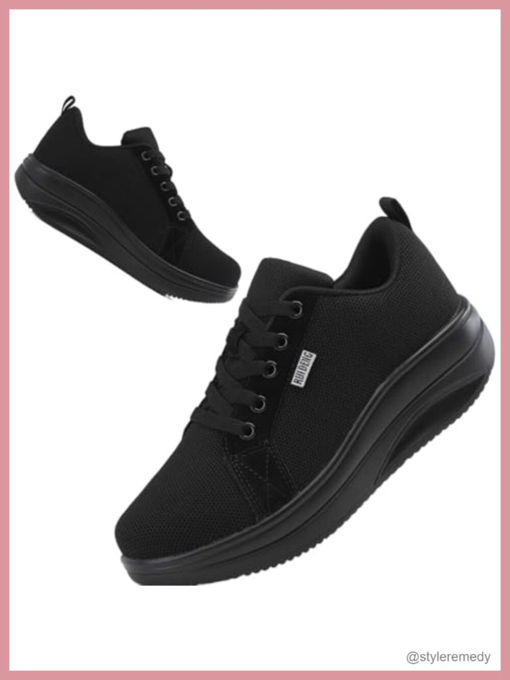 Women's Orthopedic Walking Sneakers Air Cushion Slip Resistant Work Shoes